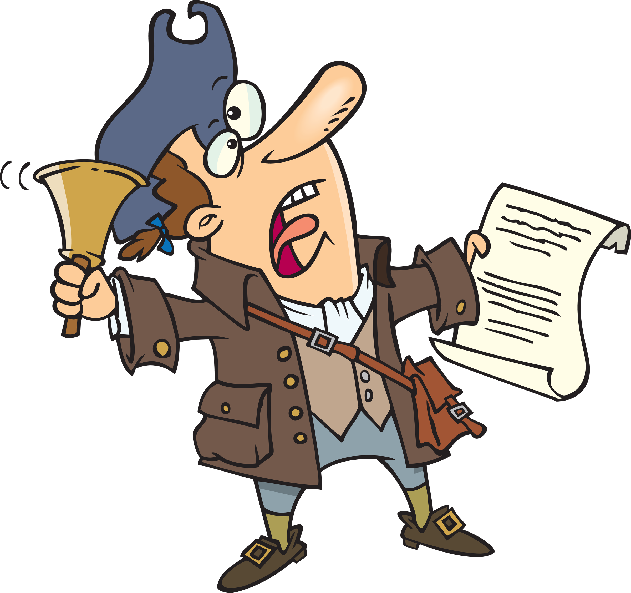 Clip Art Freeuse Library City Of Coupland Texas The - Town Crier Clip Art (2400x2255), Png Download