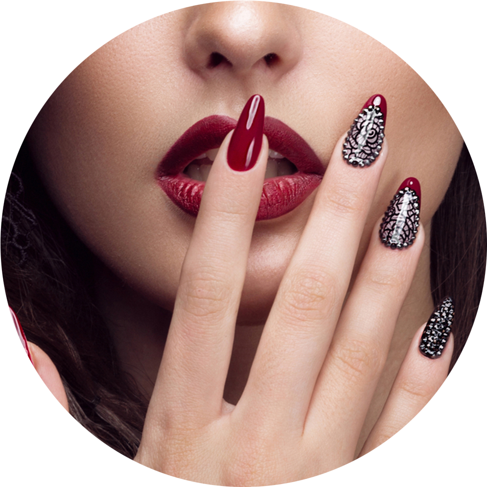 Q-nails Offer A Wide Selection Of Luxury Manicure And - Uñas De Moda 2018 (1000x1009), Png Download