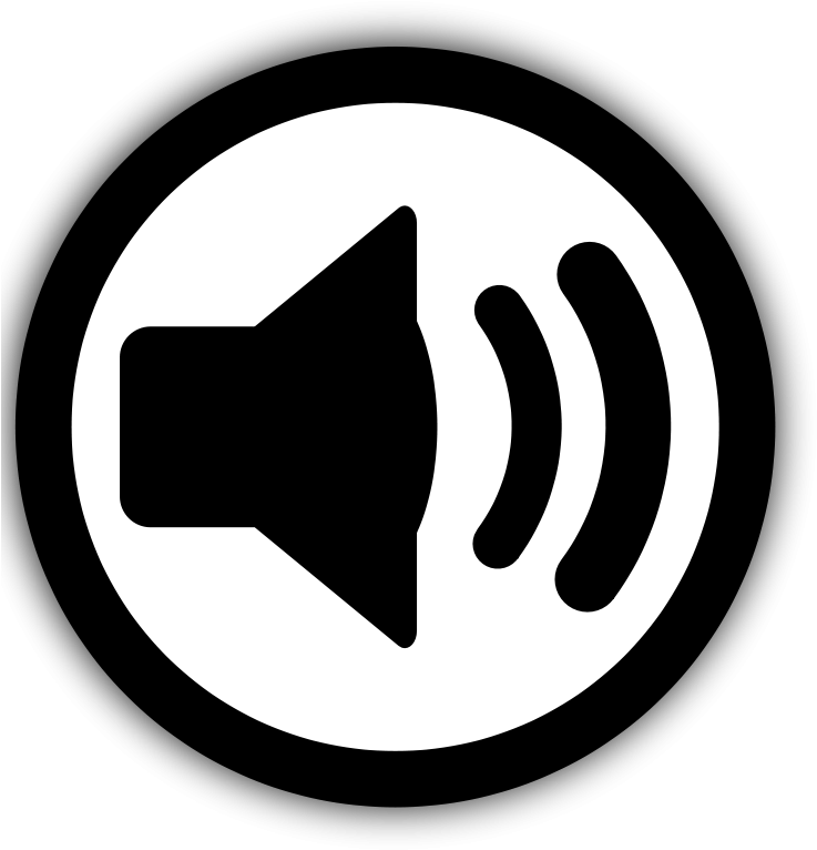 Free Audio - Sound Clipart Png (800x800), Png Download