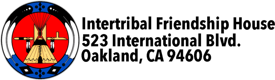 Intertribal Logo With Address - Logo (1000x467), Png Download