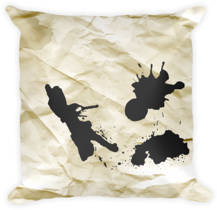 Ink Splash On Crumpled Paper - Paint Splash Vector Illustrator (480x480), Png Download