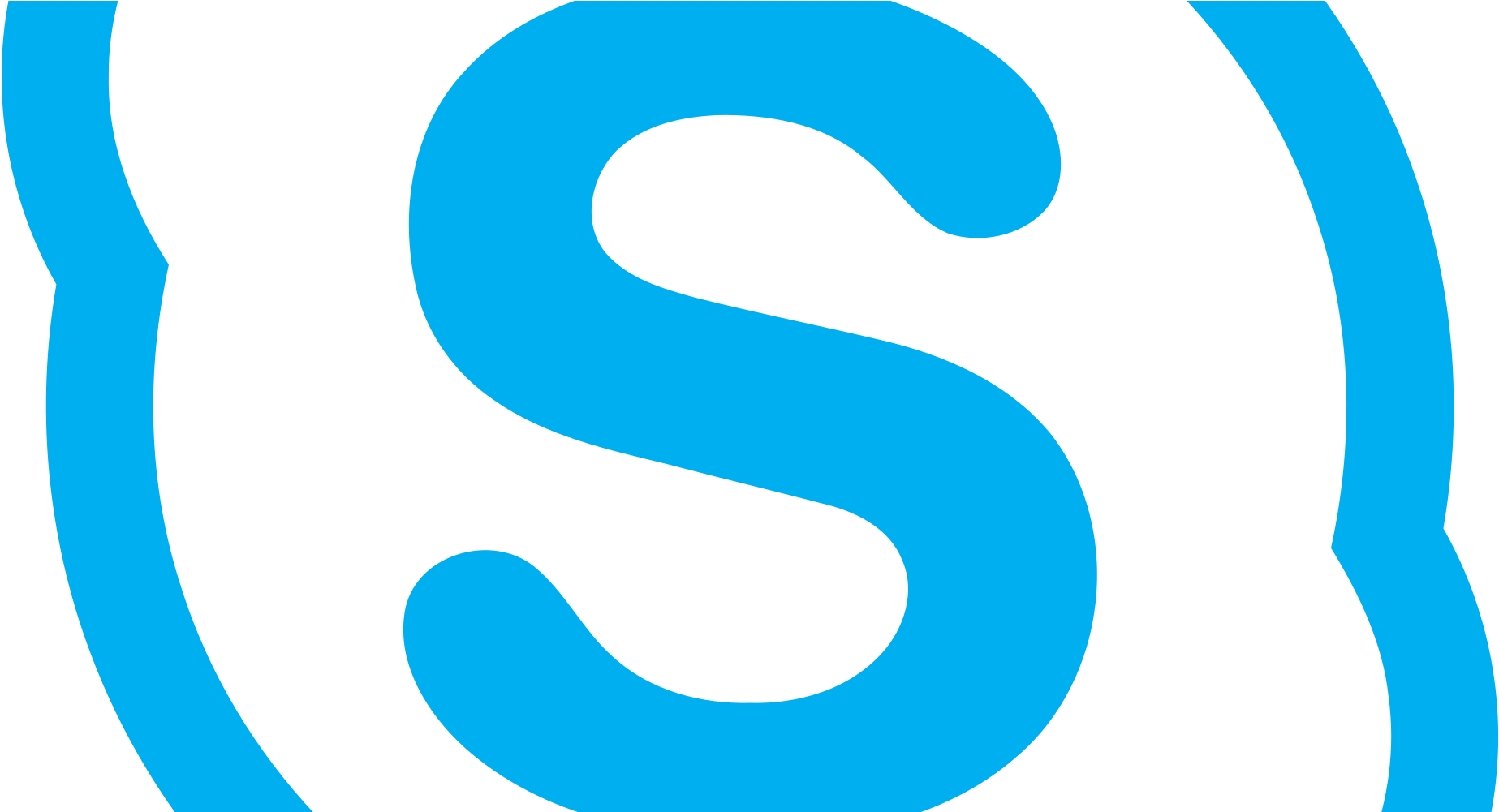 Skype Clipart Skype For Business (2000x1000), Png Download