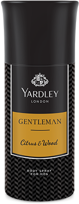 Gentleman Citrus & Wood - Yardley Gold Deo (310x450), Png Download