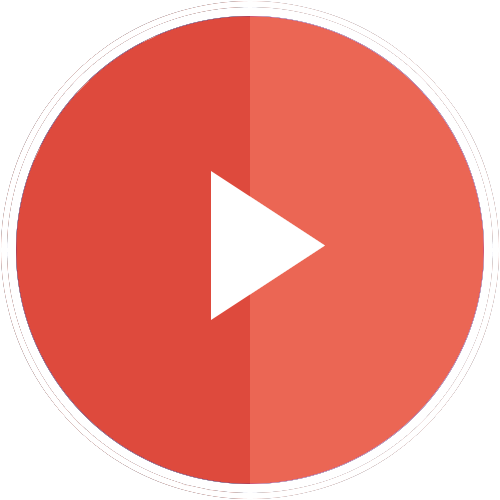 Youtube Icon Png - Youtube Flat Icon Png (500x500), Png Download
