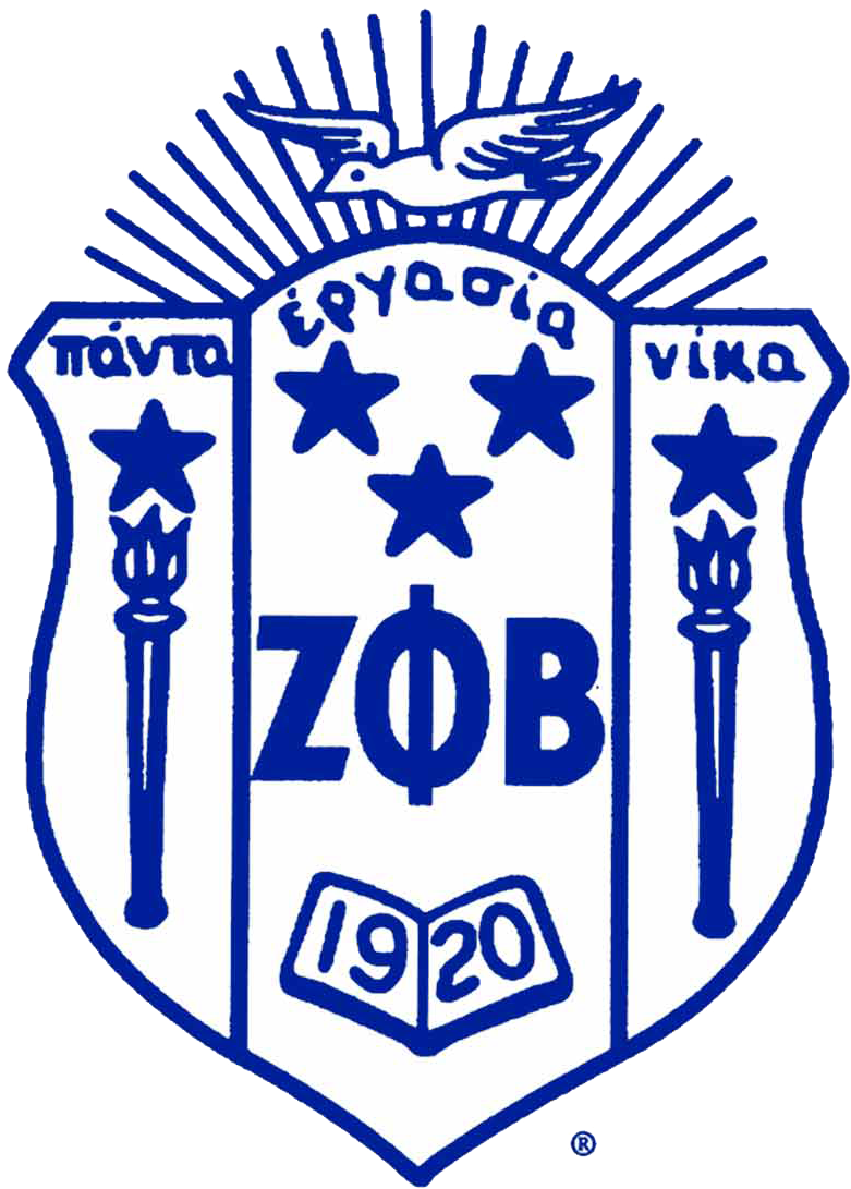 Zeta Phi Beta - Zeta Phi Beta Crest Png (900x1165), Png Download