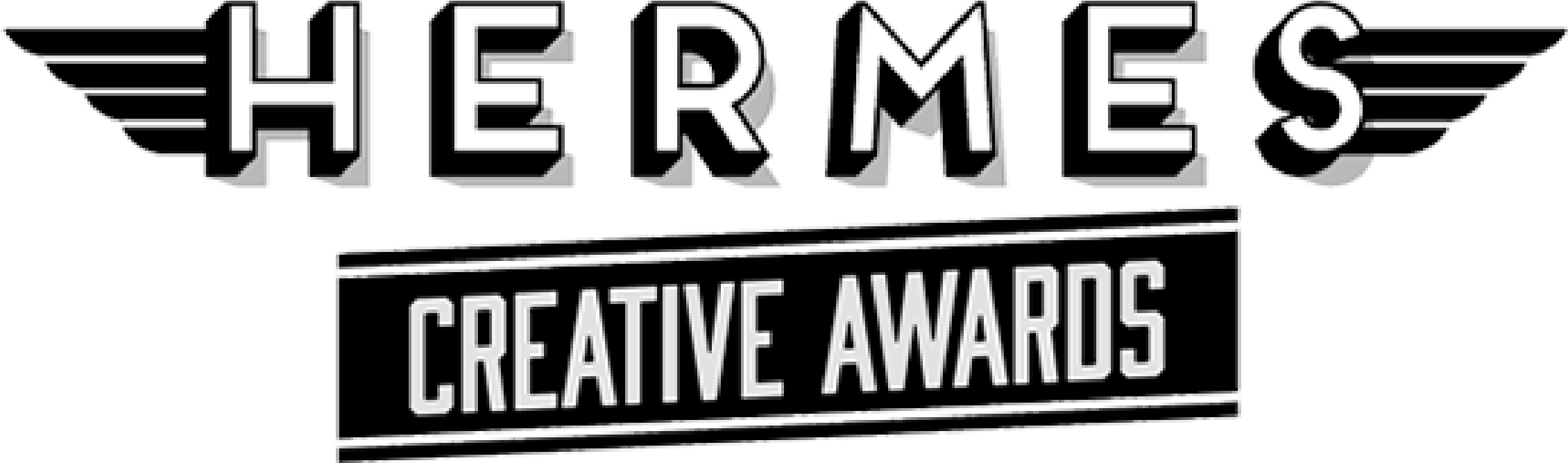 Hermes Creative Awards Logo2 01 - Hermes Creative Awards Logo (2550x960), Png Download