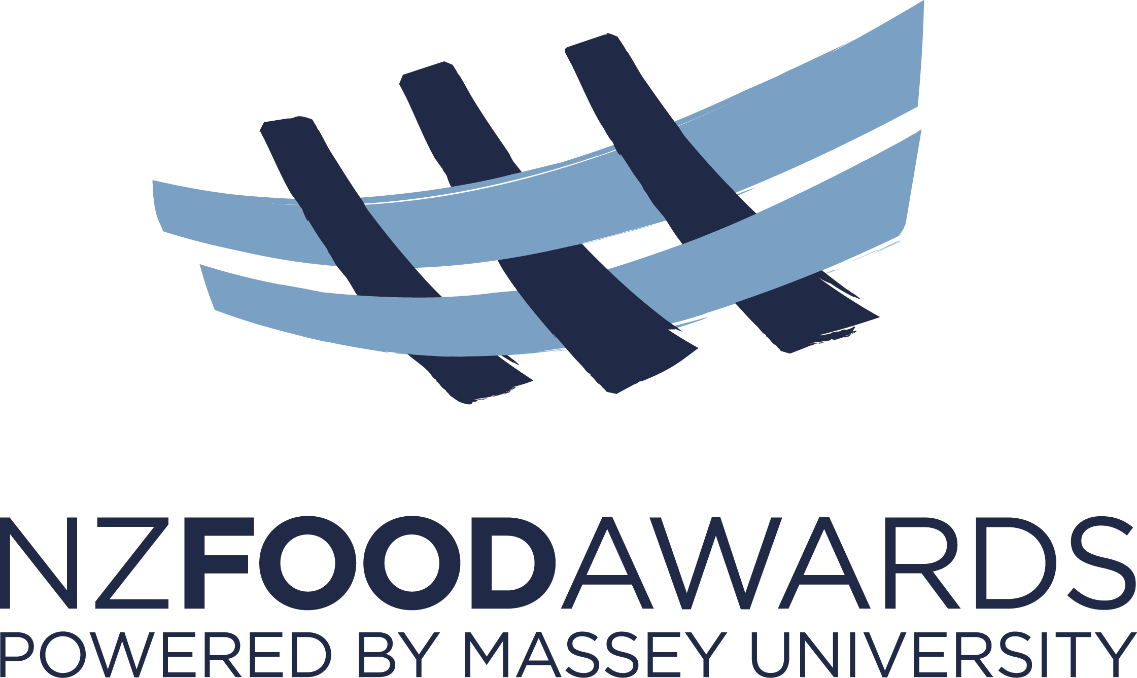 Nzfa Logo Blue Rgb - New Zealand Food Awards (2241x1337), Png Download