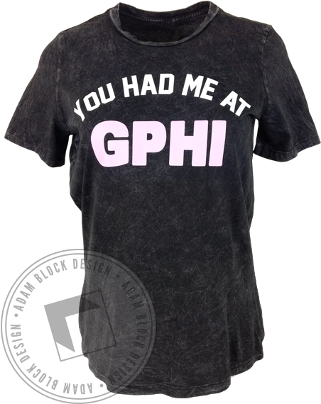 Gamma Phi Beta You Had Me Tee - Skinnyfit Detox Tea Cleanse With All-natural (464x585), Png Download