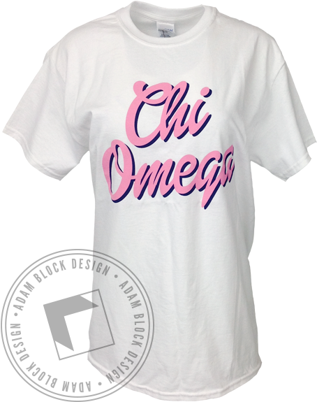 Chi Omega Barbie Tee - Sigma Nu Snake Shirt (464x585), Png Download