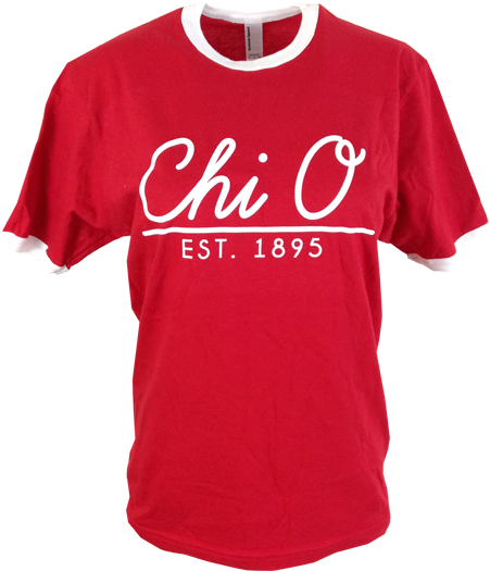 Chi Omega Red Ringer Tee - Bayern Munich Kit 2013 14 (464x585), Png Download