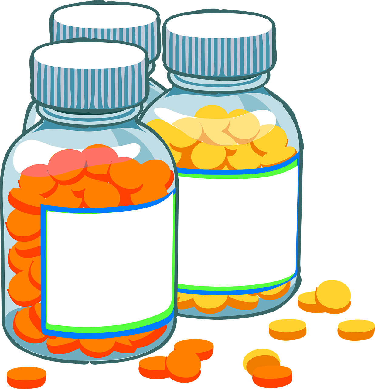 Medicine, Pills, Bottles, Medical, Capsules, Pharmacy - Medicine Log And Journal: Log Your Medicines (617x640), Png Download