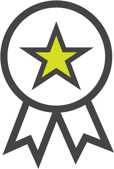 Award Ribbon - Gold Coast Gymnastics Logo (400x578), Png Download