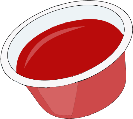 Red Jello Shot - Shooter (500x500), Png Download