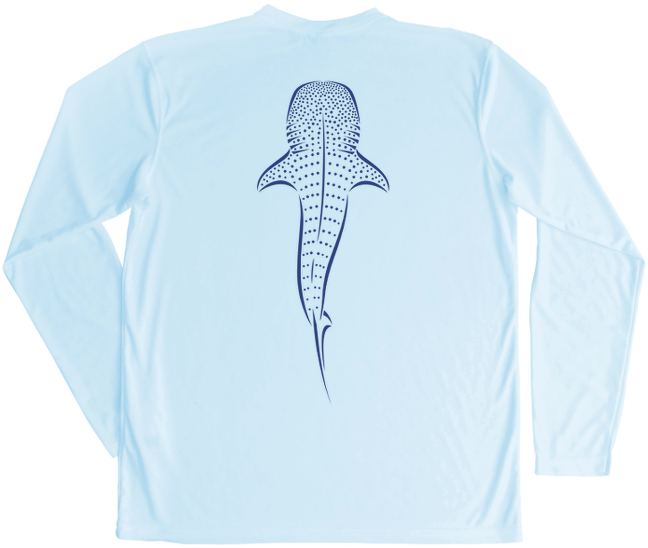 Whale Shark Performance Build A Shirt - Blue-footed Booby (650x582), Png Download