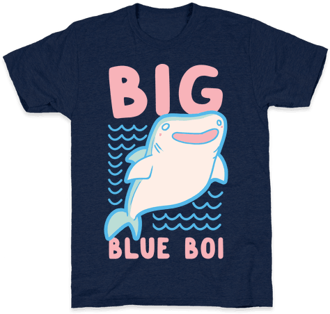 Big Blue Boi - Whale Shark T Shirt (484x484), Png Download