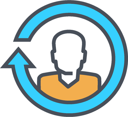 Returning-customer - Emblem (510x469), Png Download