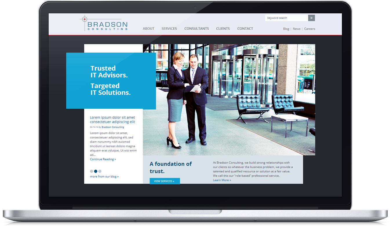 Web Design Seattle - Web Consulting Png (1556x998), Png Download