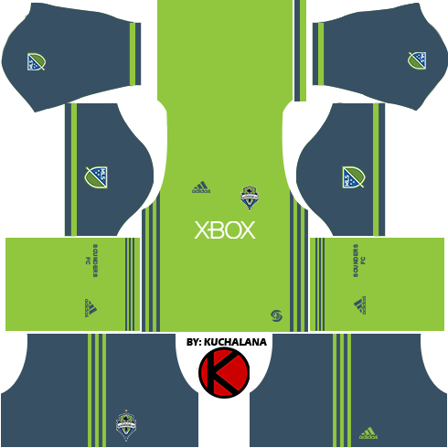 Seattle Sounders Fc Kits - Dream League Soccer Kits Fifa (490x490), Png Download