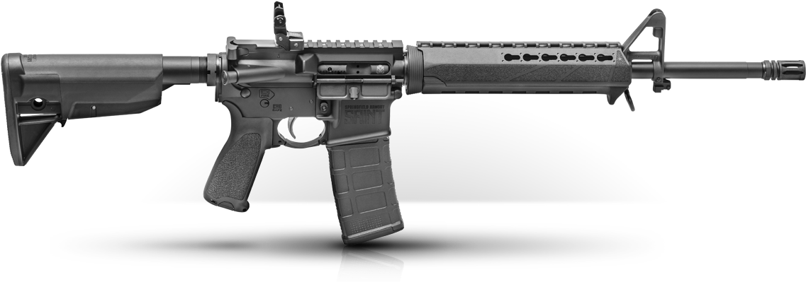Saint™ Ar-15 - Saint Edge Ar 15 (1200x446), Png Download