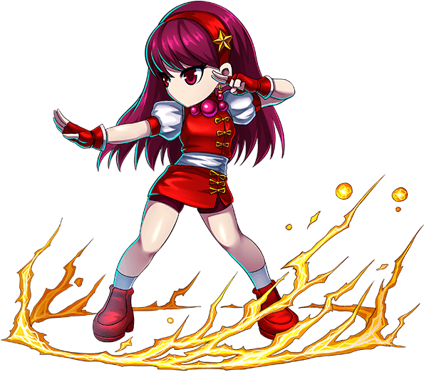 Athena Asamiya Brave Frontier Artwork - Athena Asamiya (814x725), Png Download
