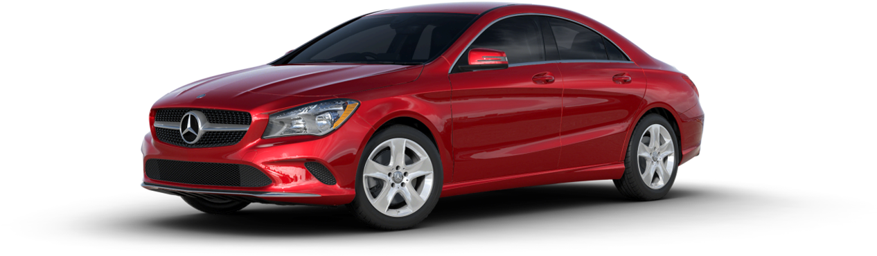 Cla 250 Coupe - 2017 Mercedes Benz Cla 250 Png (1367x600), Png Download