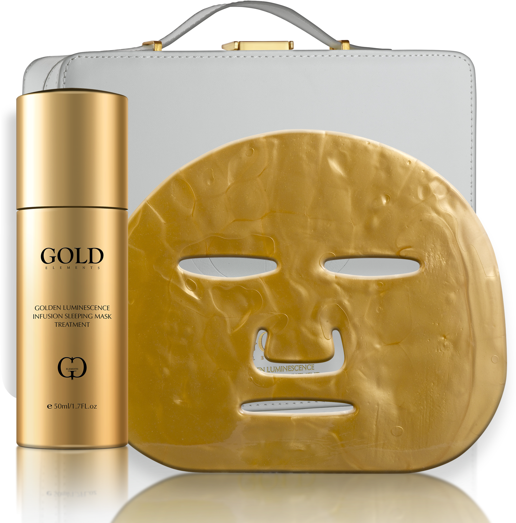 Golden Luminescence Infusion Mask (1800x1800), Png Download
