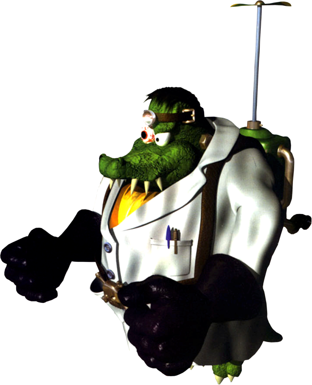 Donkey Kong Country 3 - King K Rool Donkey Kong Country 3 (639x788), Png Download