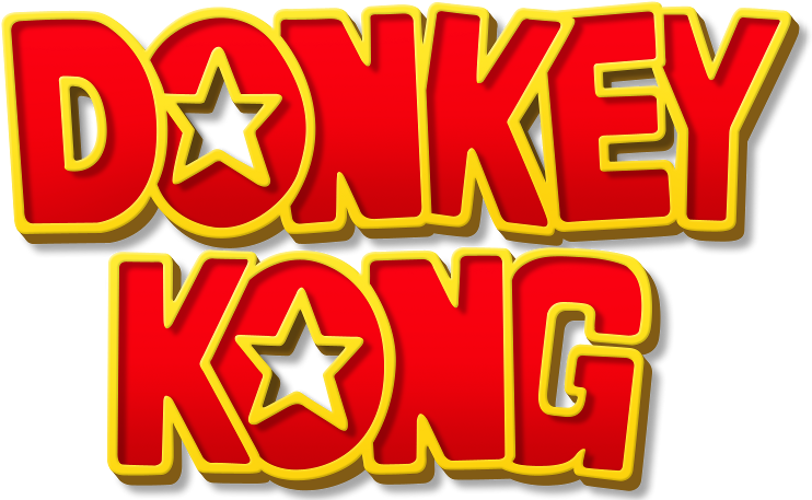 Donkey Kong Logo (752x464), Png Download