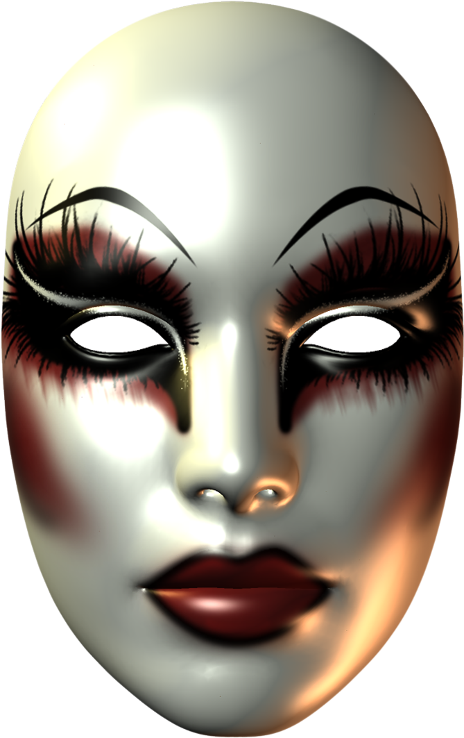 Female Carnival Png Clip Art Image Gallery - Female Mask Png Download (730x1125), Png Download