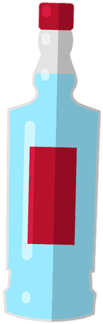 Russia Vodka Illustration By Vexels - Glass Bottle (500x500), Png Download