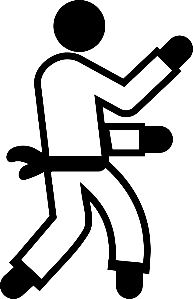 Karate Fighter Comments - Karate (634x980), Png Download