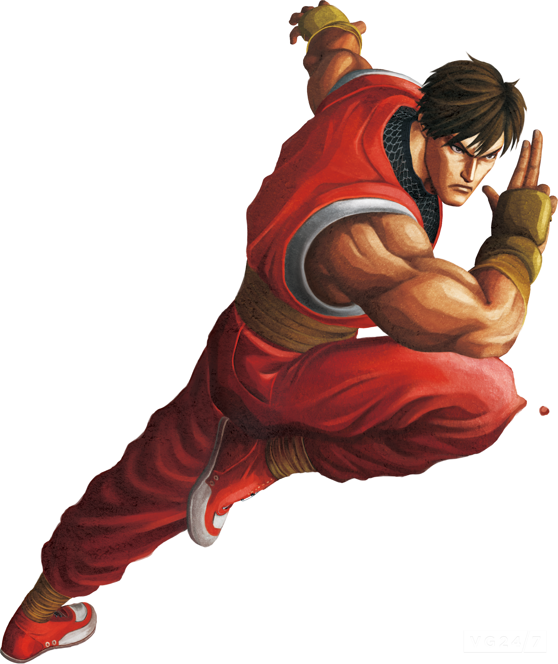6 - Street Fighter Character Guy (2281x2712), Png Download