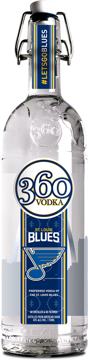 360 Vodka St - 360 Vodka Blueberry (1000x1500), Png Download