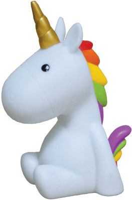 Picture Of Unicorn Night Light - Iscream Color-changing Unicorn Night Light, White (415x415), Png Download