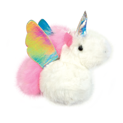 Picture Of Unicorn Furry Pom-pom Clip - Unicorn (415x415), Png Download