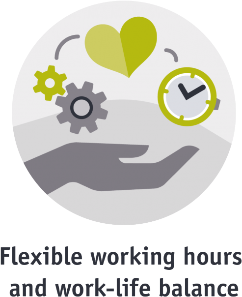 What Is 'flexible Working' In Practice - Flexible Working Hours Icon (705x684), Png Download