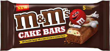 Introducing The New M&m's® Cake Bars - M&m's Cake Bars (620x420), Png Download