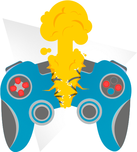 Scroll - Game Controller (517x554), Png Download