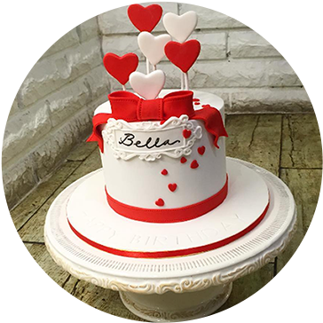 Custom Cakes - Birthday Cake (400x400), Png Download