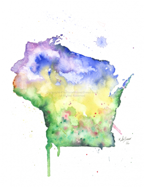 Watercolor Painting (380x380), Png Download