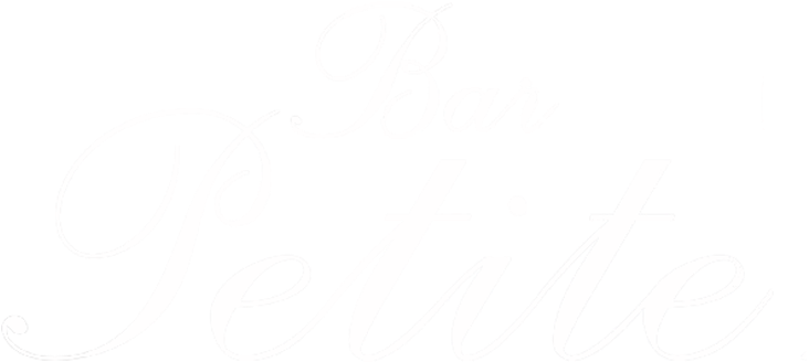 Bar Petite Logo Transparent No Glass Copy - Bar Petite (768x354), Png Download