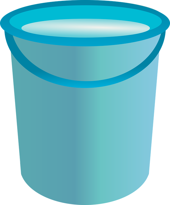 Graphic Library Library Bucket Clipart Ember - Seau D Eau Png (598x720), Png Download