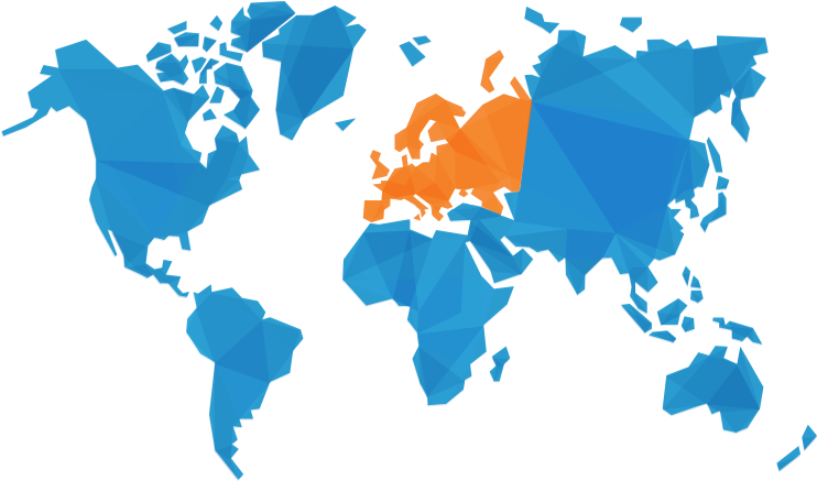 Different Payment Methods For Ecommerce In Europe - World Map (758x472), Png Download