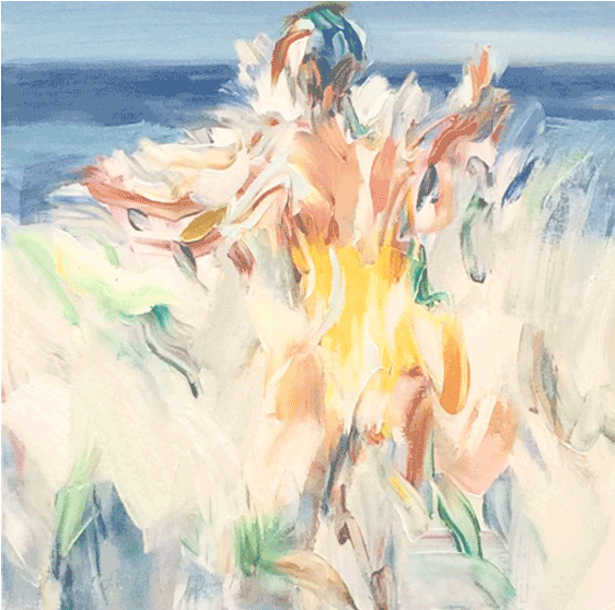 Beach Series - Painting (800x800), Png Download