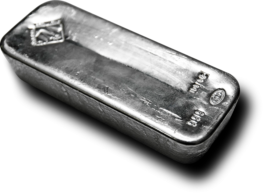 Silver Johnson Matthey Bar - Johnson Matthey Silver Bar 100 (864x636), Png Download