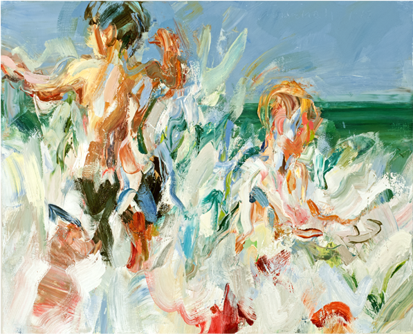 Beach Series - Painting (800x800), Png Download