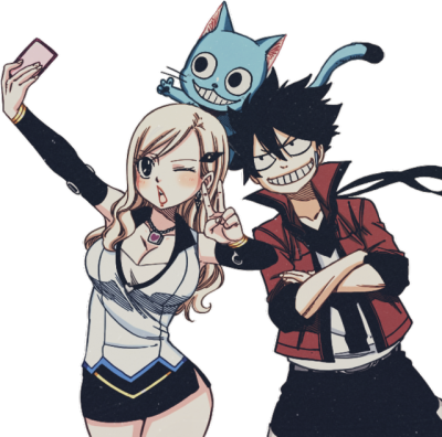 Manga “edens Zero” Color By @modestrogue - Rebecca And Shiki (400x396), Png Download