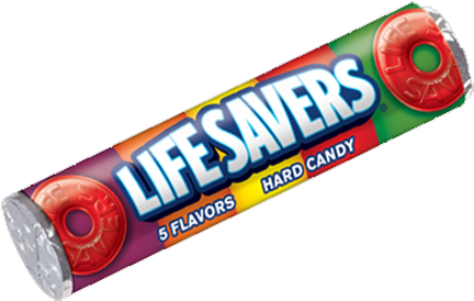 Life Savers Hard Flavors - Life Savers 5 Flavors Hard Candy, 1.14 Ounce (500x500), Png Download