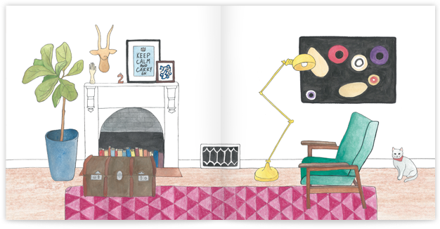 Various Illustration Spreads Focusing On Several Different - Cartoon (630x396), Png Download