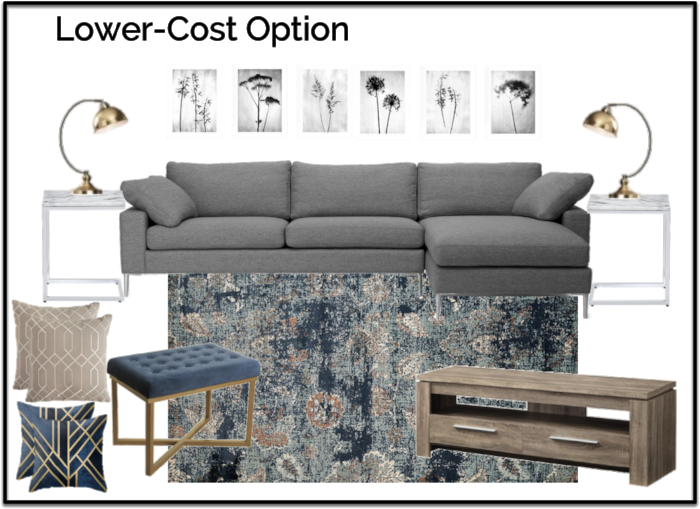 Lower-cost Living Room Total - Bloomsbury Market Randolph Tibetan Blue Area Rug (700x509), Png Download